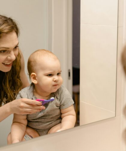 brushing for babies & toddlers